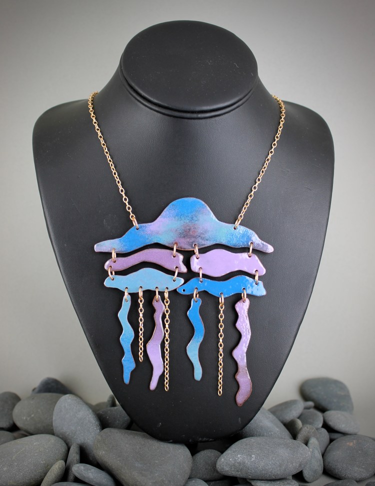 "Jelly," Dania Saucedo, Enamel on Copper, 10 FAHS, $80