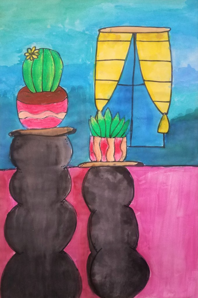 "Extraordinary Plants", Olivia, Kuecker, Mixed Media, 5 Luther, $40