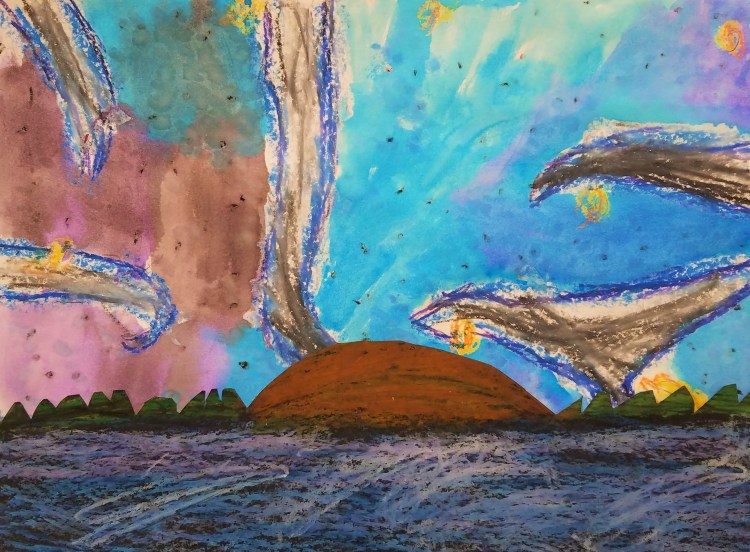 "Sunrise Over the Horizon", Weston Henze, Mixed Media, 2 Luther, NFS