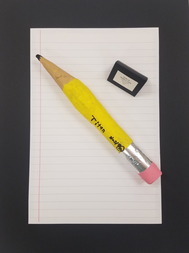 Write On, Matthew Vnuk, Papier Mache, 3, St Joes, NFS