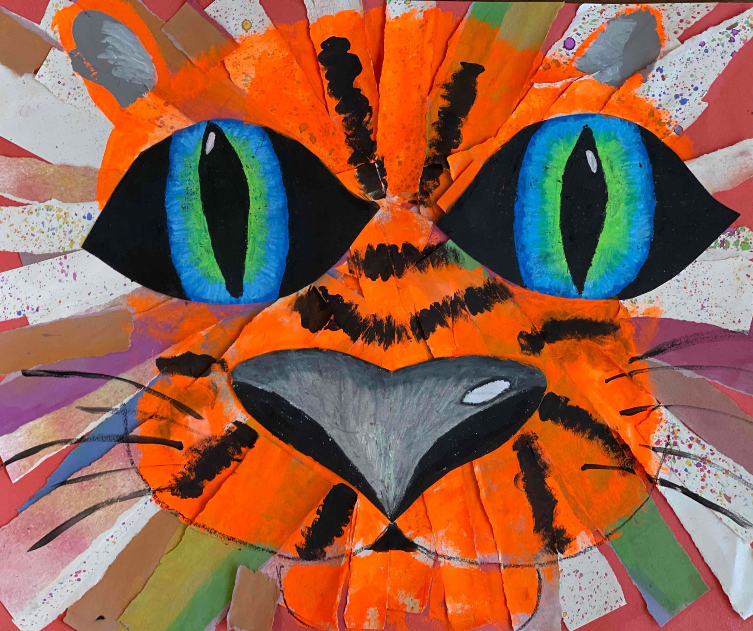 Dorito, Olivia LaMuro, Mixed Media, 3rd Grade, Purdy, NFS