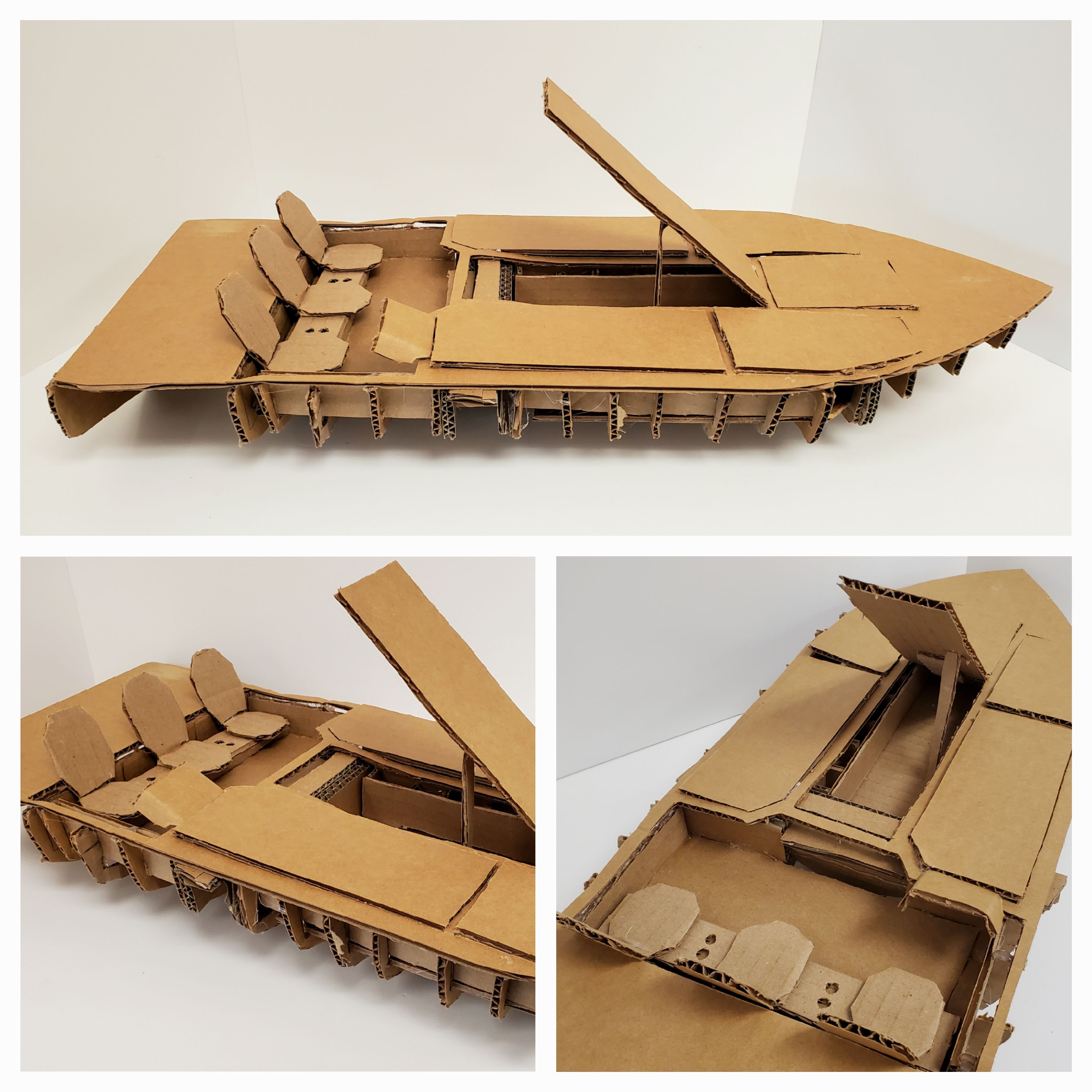 Untitled, Lukas Kreger, Cardboard, 8th Grade, FAMS, NFS