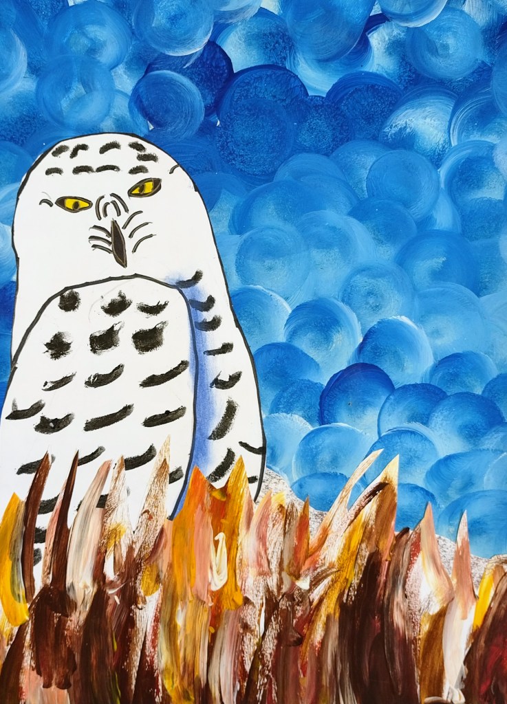 "Stalking the Prey," Bennett Kraus, 3, Mixed Media, Barrie