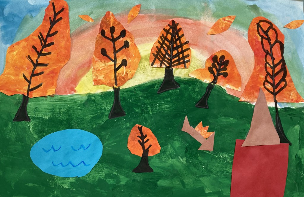 "Fall", Cullan McGlynn, 1, Mixed Media, Luther