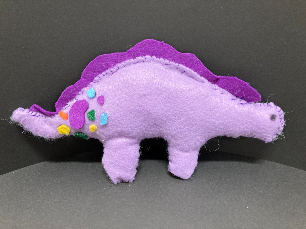 "Purpled Pickle", Elodie Thiess, 5,Fabric, Luther