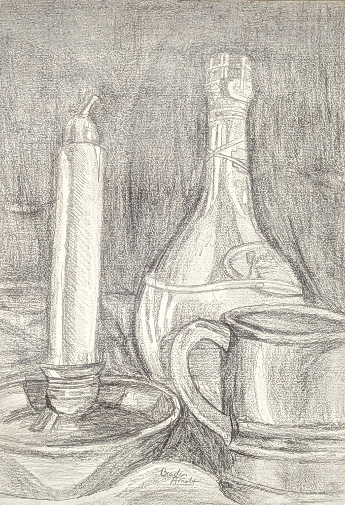 "Drawing," Braden Arndt, 9 FAHS, Pencil on Paper, Mr. Korb.