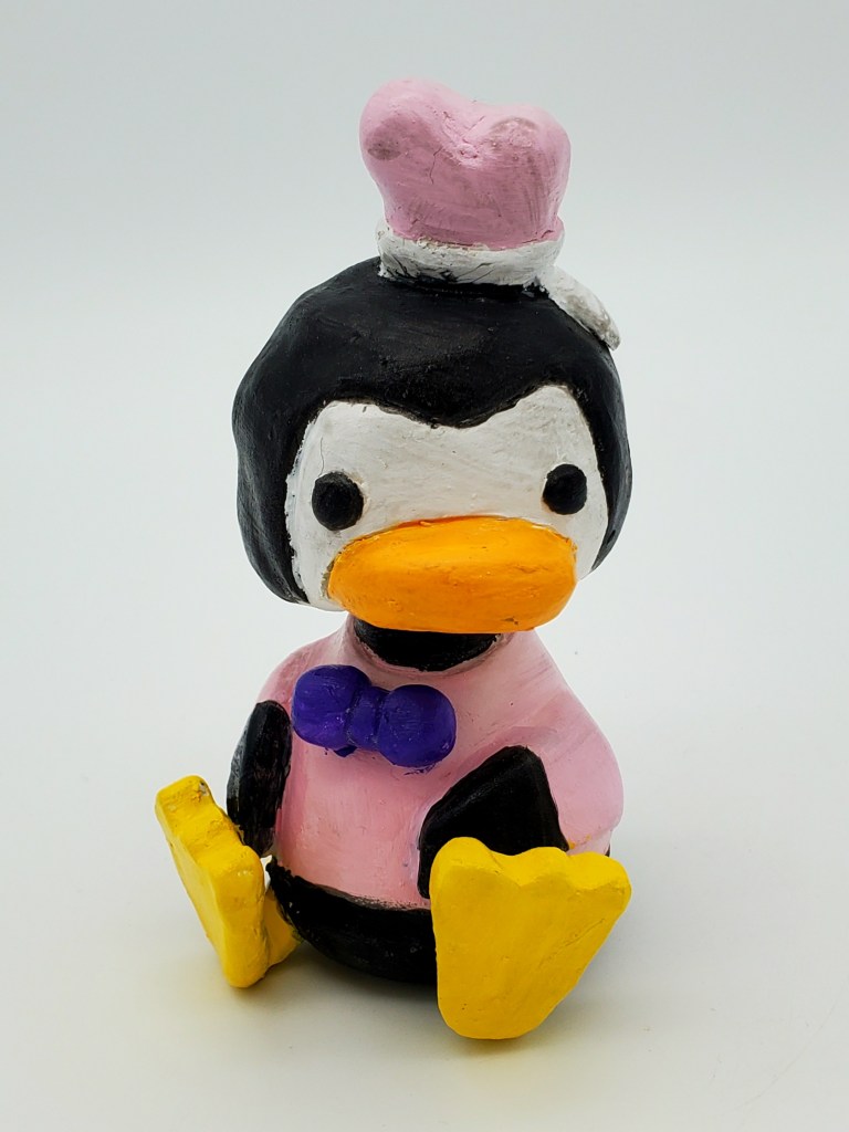 "Donnie the Penguin ," Aubrey Keller, Ceramic, 6th Grade, FAMS, NFS