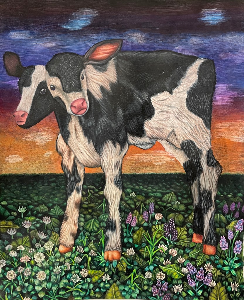 Freak of Nature Morgan Hacht 12th Grade Prismacolor Pencils FAHS NFS