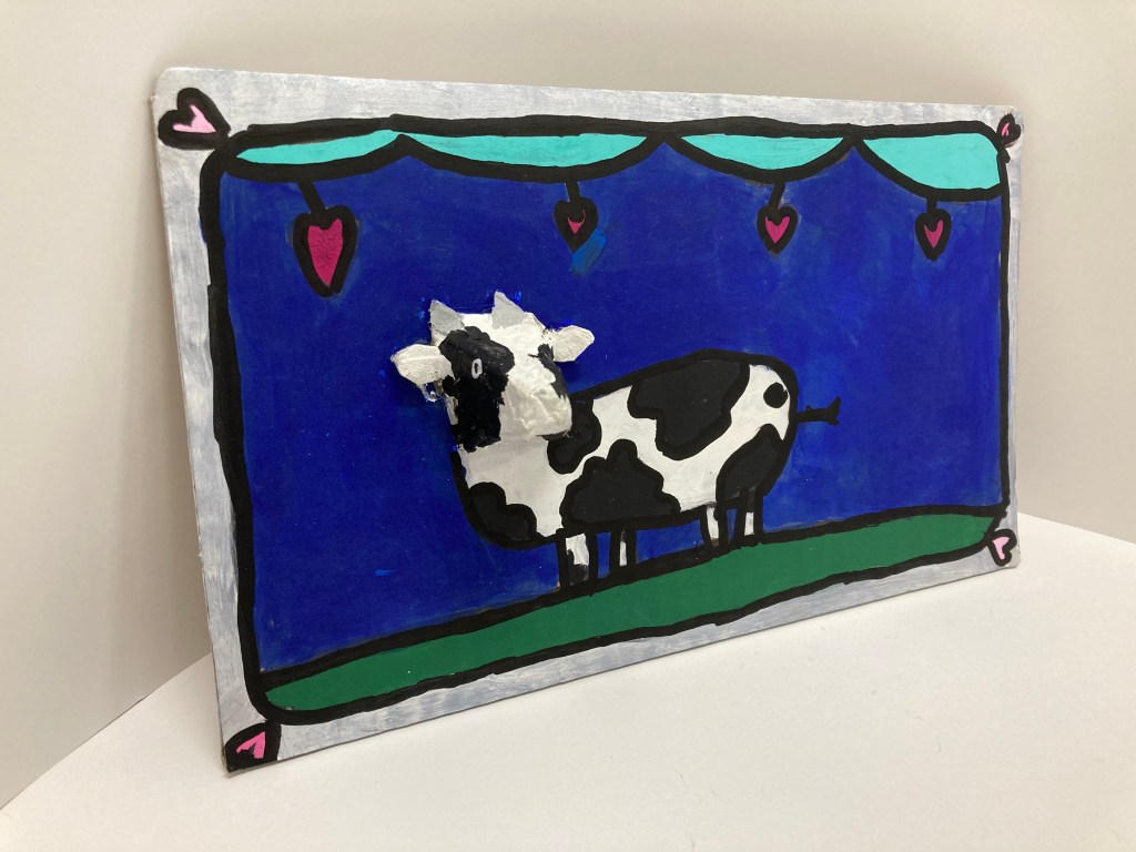 "Photo Shoot," Brynley Grady, 4th Grade, Mixed Media, Luther, $15