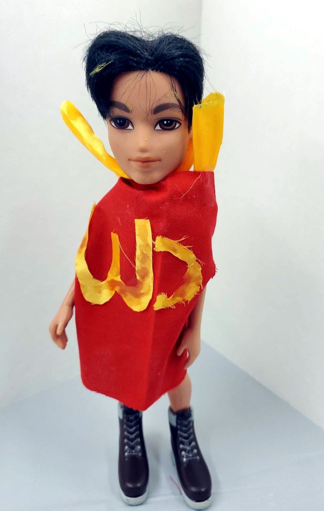 "Fry Guy," Jameson Hetts, 5th Grade, Textile, Luther, NFS