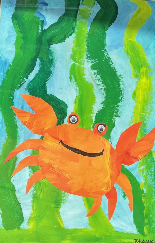 Crazy Crab Blake Trimbell K Tempera and Paper St. Joseph NFS