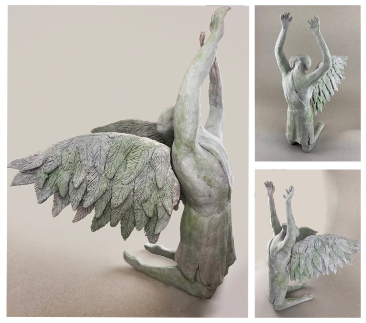 Angel of Stone Dylan Brown 12 Ceramic FAHS NFS
