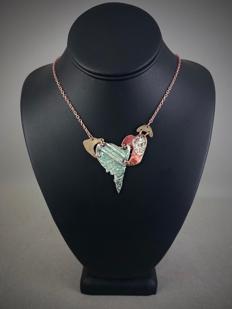 Drip Daisy Heussner 10 Silver, Copper, Brass FAHS NFS