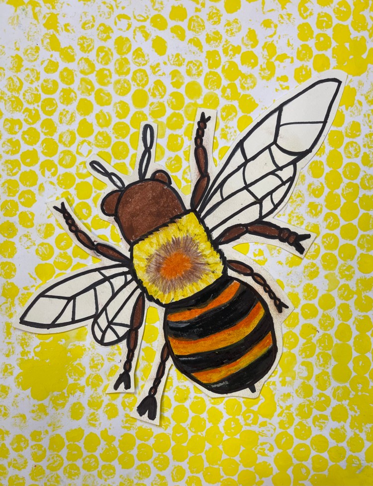 Buzz-Tastic Lainee Stachel-Ward 2 Mixed Media Purdy $25