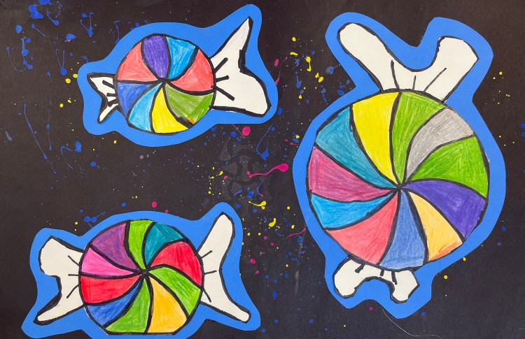 Coolest Peppermints Korab Rexhepi 3 Sharpie and Colored Pencil Purdy $20