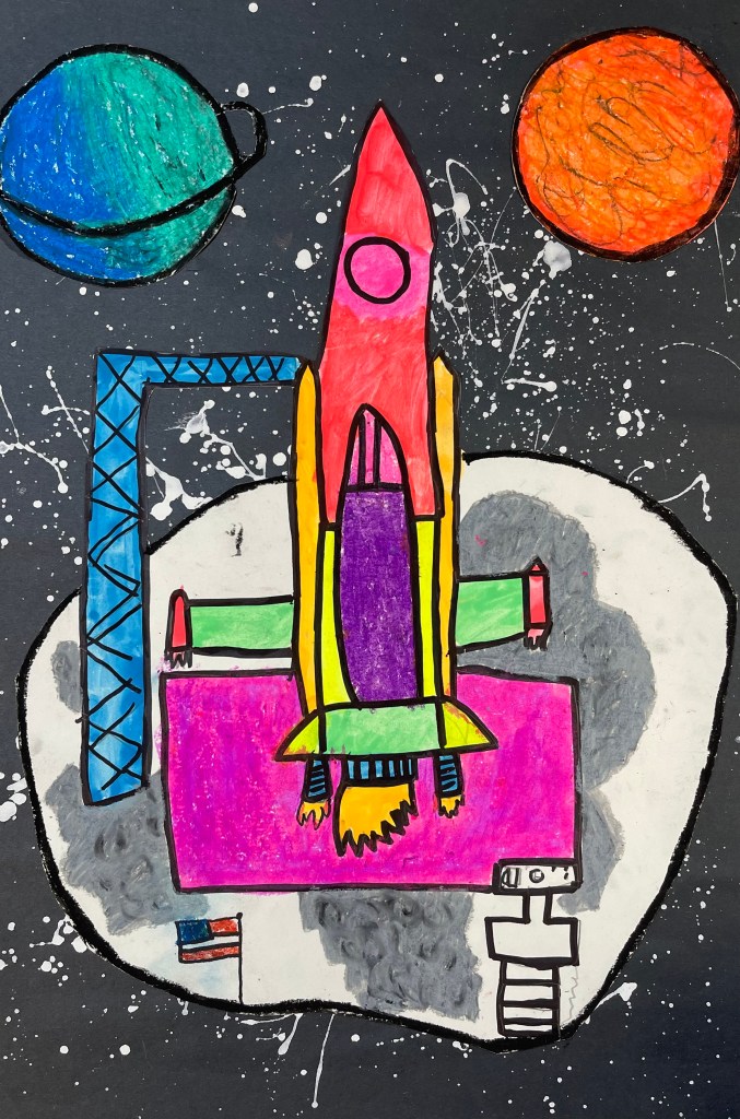 Take Off Jakin Draeger 3 Mixed Media Rockwell $25