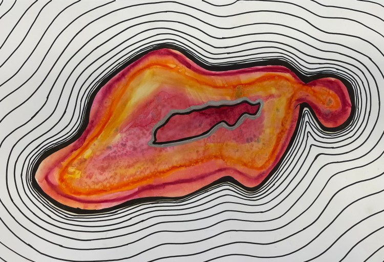 Crystal Geode Kyran Miller 4 Mixed Media Rockwell $25