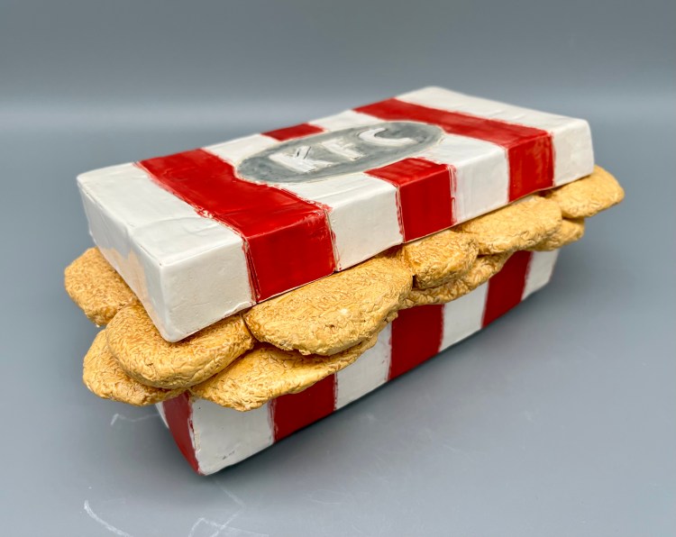 "Chicken Fingers", Parker Recob, Ceramics, 7, FAMS, NFS
