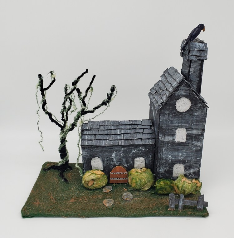 "Crow's Hill", Cleo Knapp, Mixed Media, 6, FAMS, NFS