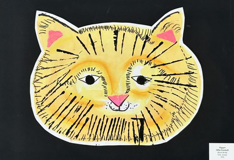 Tigger Mila Frantell K Mixed Media St. Joseph NFS