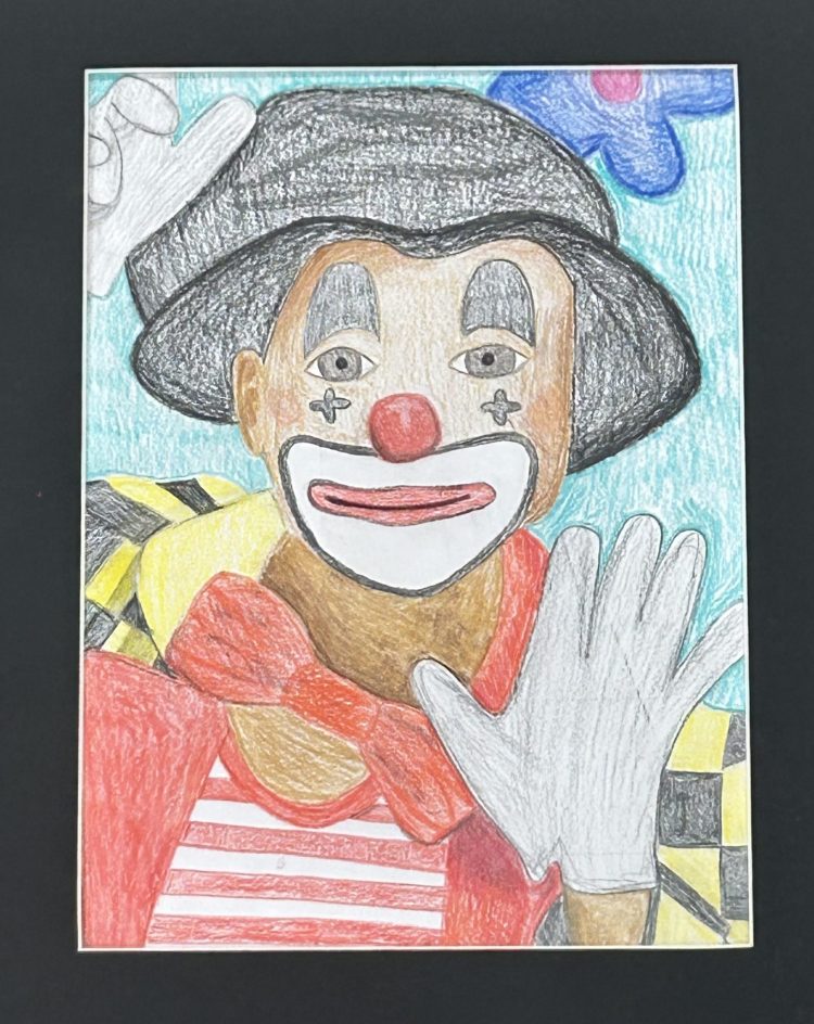 Juan Diego Grace Nevermann 7 Colored Pencil St. Joseph NFS