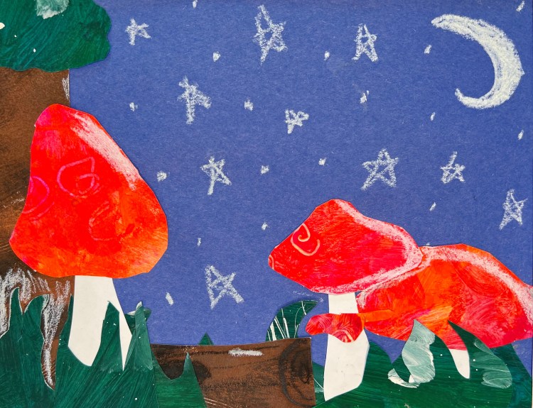 Forest At Night Andrea Meza Garcia 4 Mixed Media Luther NFS