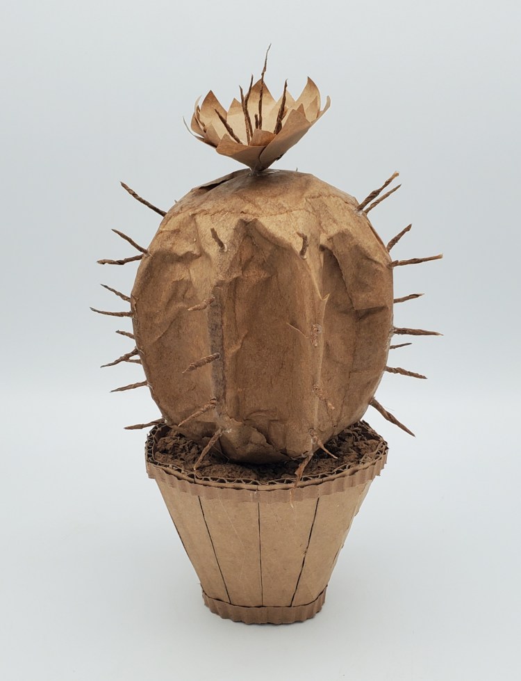"Born in Adversity", Freyja Bronstad, Cardboard, 8, FAMS, $45