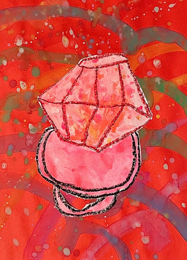 "Ring pop", Ella Hansen, Mixed Media ,5th, Rockwell, NFS