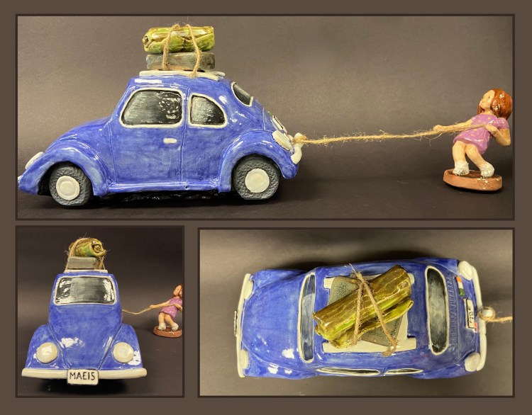 "The Road From Home" Maeve Bayston, Ceramic, 10, FAHS, NFS