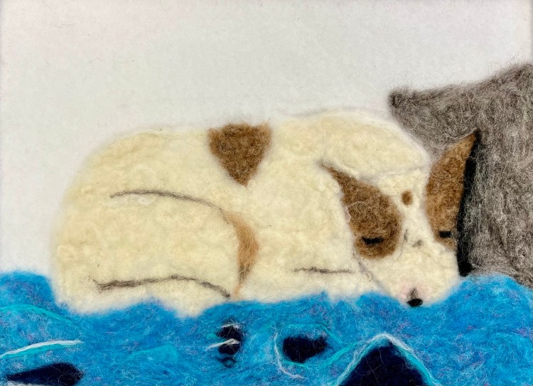 "The Resting Hour", Olivia LaMuro, Needle Felting, 7th, FAMS, NFS