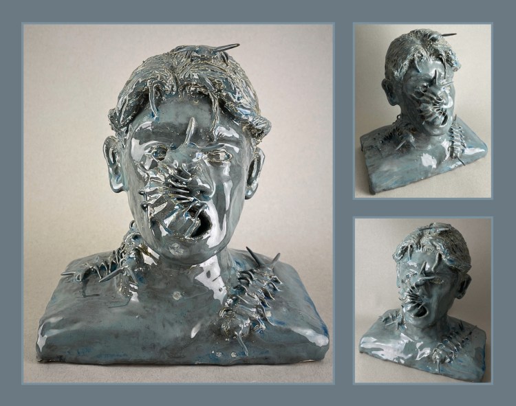 "Untitled" Reese Hacht, Ceramic, 12, FAHS, $195.00