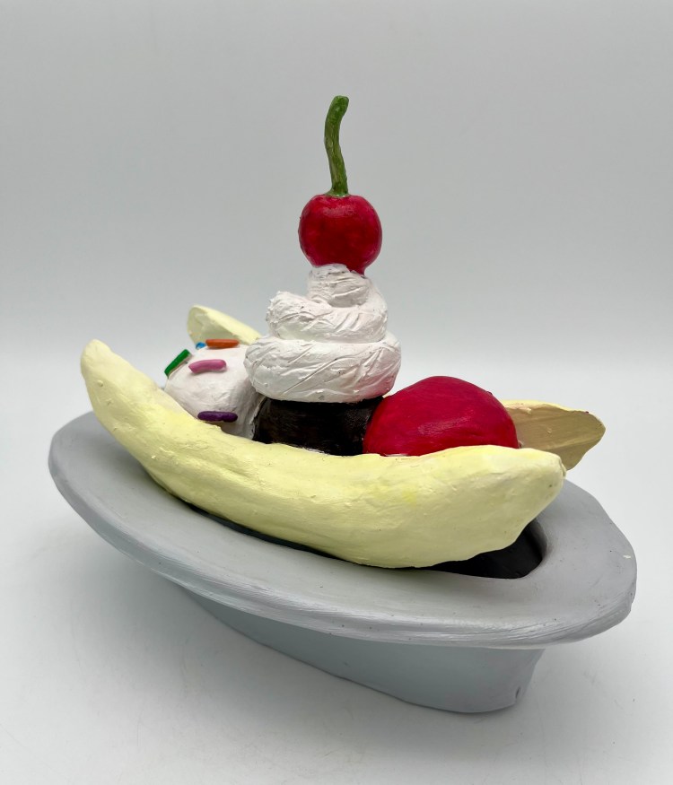 "Going Bananas", Tenley Stewart, Ceramics, 6th, FAMS, NFS