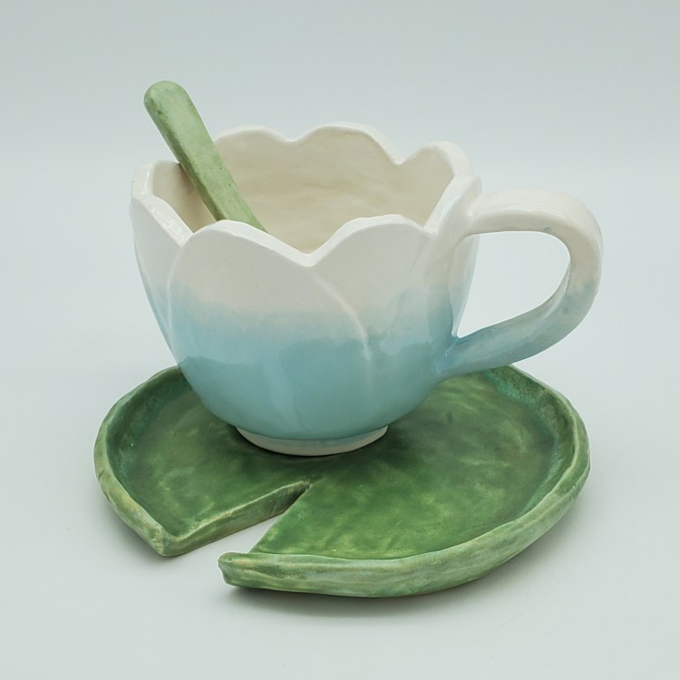 "Leaping Lily", Yanelli Gonzalez, Ceramic, 8, FAMS, NFS